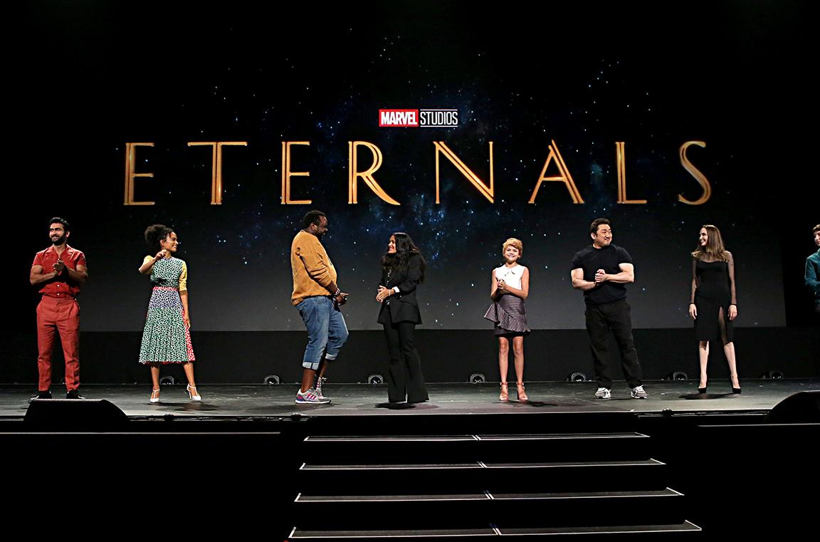 Il cast de Gli Eterni al D23 Expo 2019