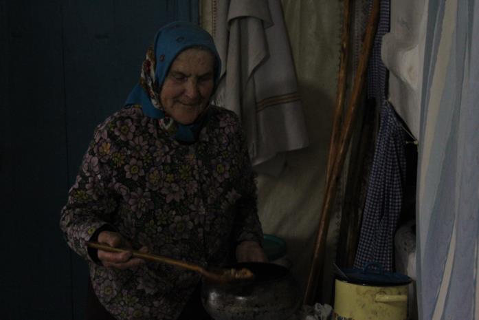 Samosely - I residenti illegali di Chernobyl Una delle "nonne" di Samosely - I residenti illegali di Chernobyl