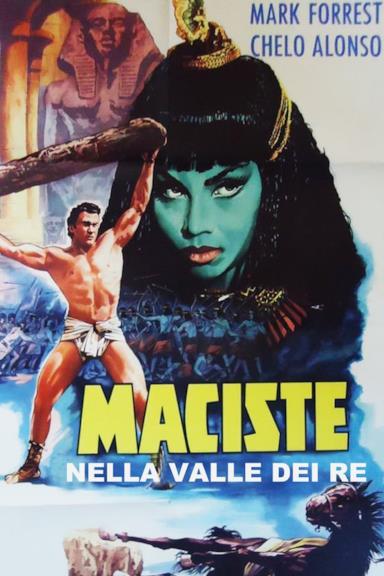 Poster Maciste nella valle dei Re