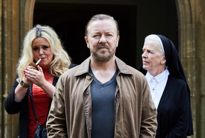 Ricky Gervais, la prostituta e la suora della seconda stagione di After Life