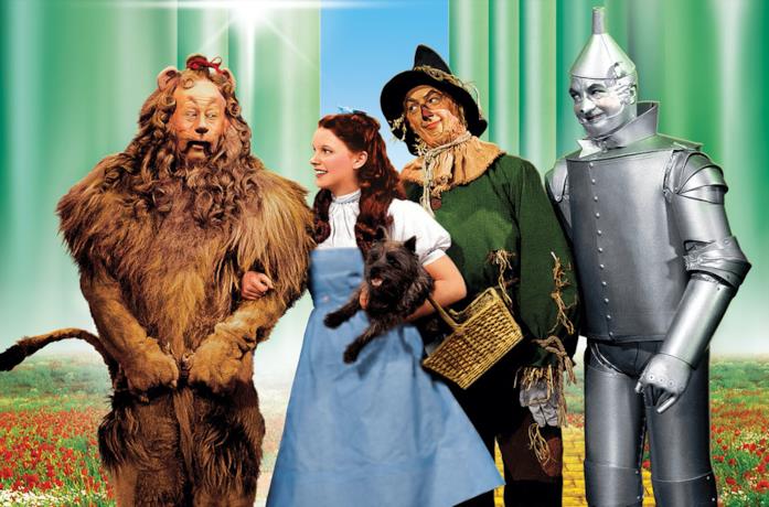 Una scena de Il mago di Oz