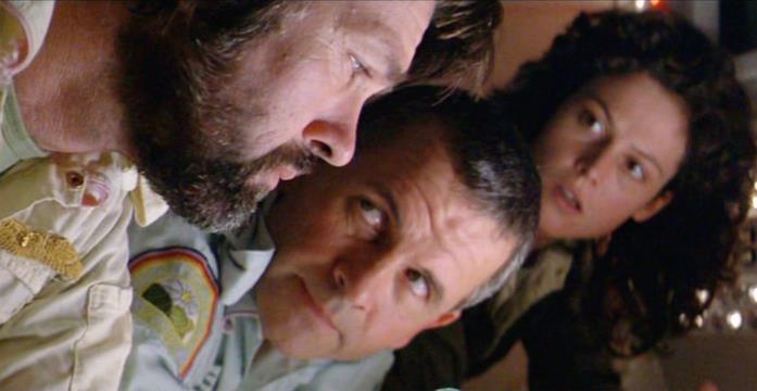 Ian Holm interpreta l'ufficiale scientifico Ash Tom Skerrit, Ian Holm e Sigourney Weaver sono tre degli interpreti di Alien