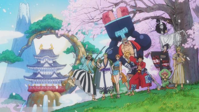 One Piece anime Wa One Piece Rufy nel paese di Wa