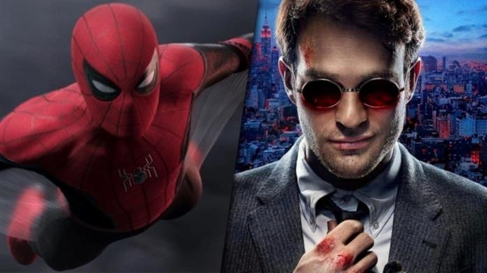 Spider-Man (Tom Holland) e Daredevil (Charlie Cox)