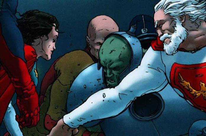 Una scena dal fumetto Jupiter’s Legacy