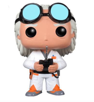 Doc Brown Figura Pop! Vinyl