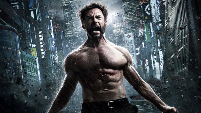 Nel tempo, anche il fisico di Hugh Jackman è diventato più roccioso Hugh Jackman in un poster di Wolverine - L'immortale