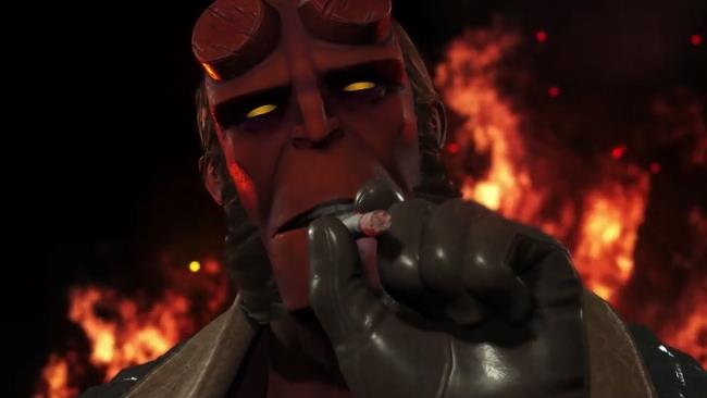 Hellboy in Injustice 2
