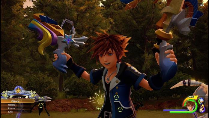 Kingdom Hearts 3 Keyblade trasformabile Keyblade balestre KH3
