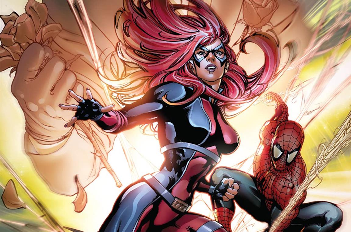 Dettaglio della cover di Spider-Man: Jackpot