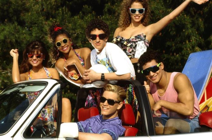 Il cast di Bayside School