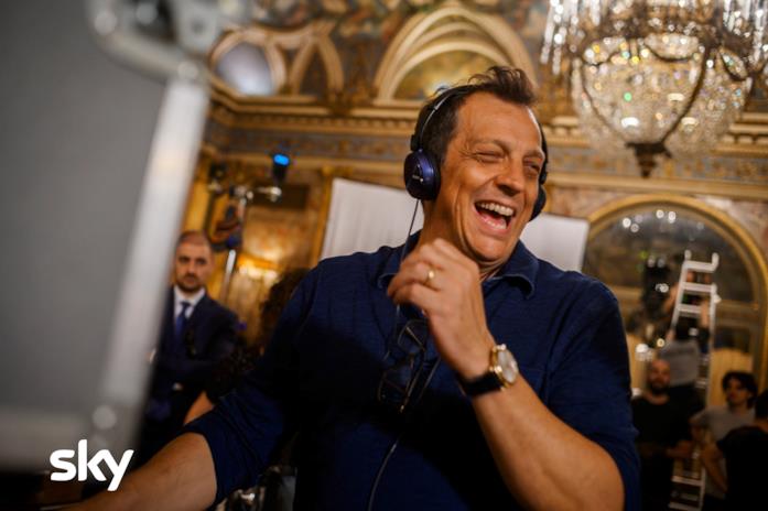Gabriele Muccino Gabriele Muccino sul set