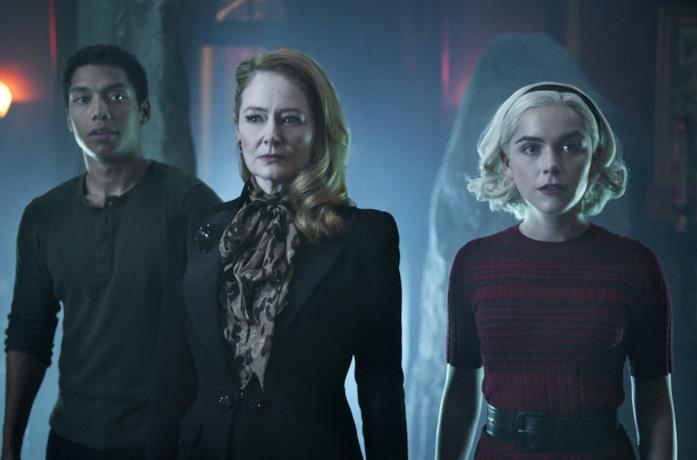 Ambrose, Zelda e Sabrina