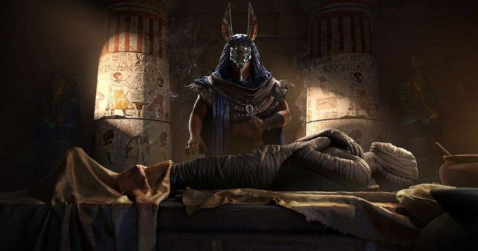 Un'immagine promozionale di Assassin's Creed Origins