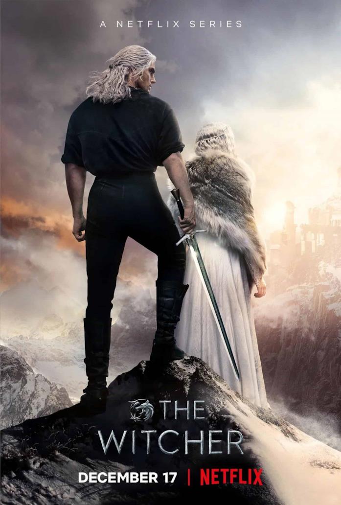 The Witcher 2, il poster promozionale Geralt e Ciri nel poster della seconda stagione di The Witcher
