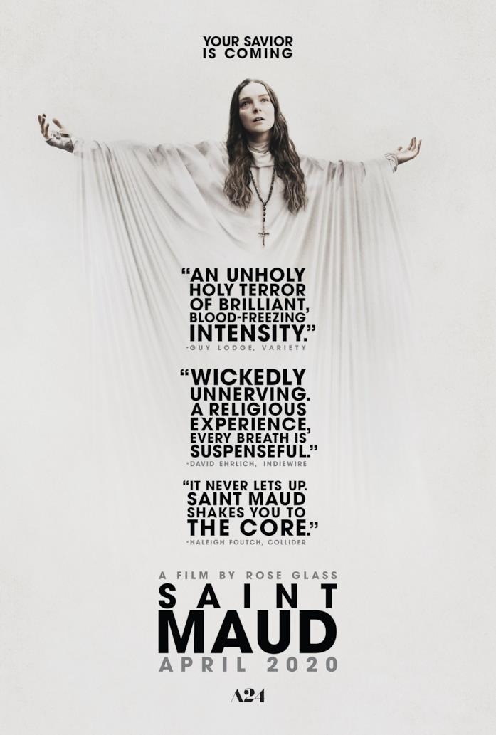 Saint Maud, tutto quello che devi sapere sul terrificante religious horror Il poster del film Saint Maud
