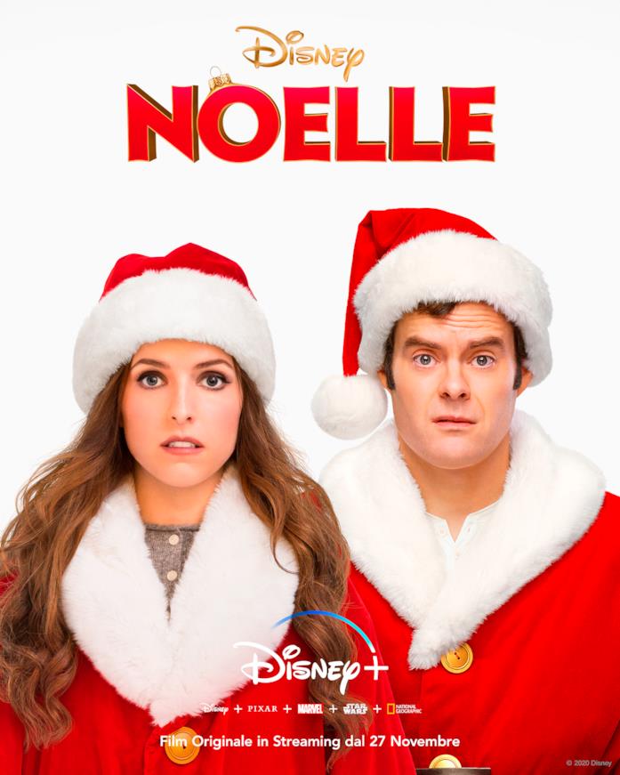Il poster di Noelle Anna Kendrick e Bill Hader nella locandina di Noelle