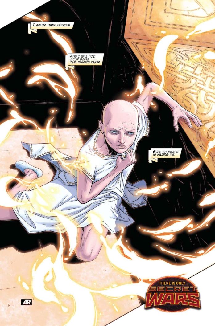 Thor: Love and Thunder, confermato l'inizio delle riprese ad agosto Jane Foster in una tavola del fumetto The Mighty Thor