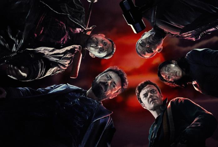 I protagonisti di The Boys nel poster della prima stagione