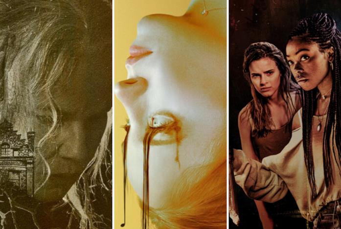 I poster di The Manor, Notturno e Black as Night