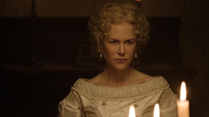 Nicole Kidman nel ruolo dell'istitutrice protagonista di L'Inganno di Sofia Coppola