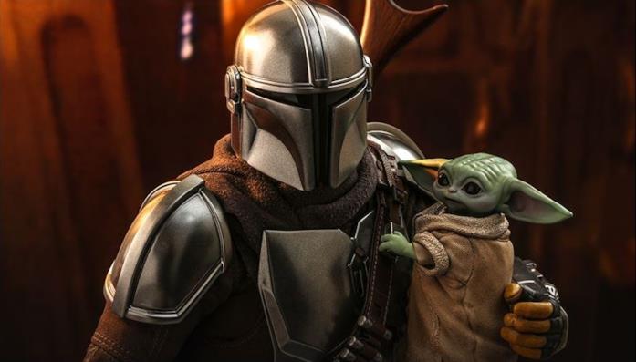 Il Mandaloriano e il Bambino versione Hot Toys