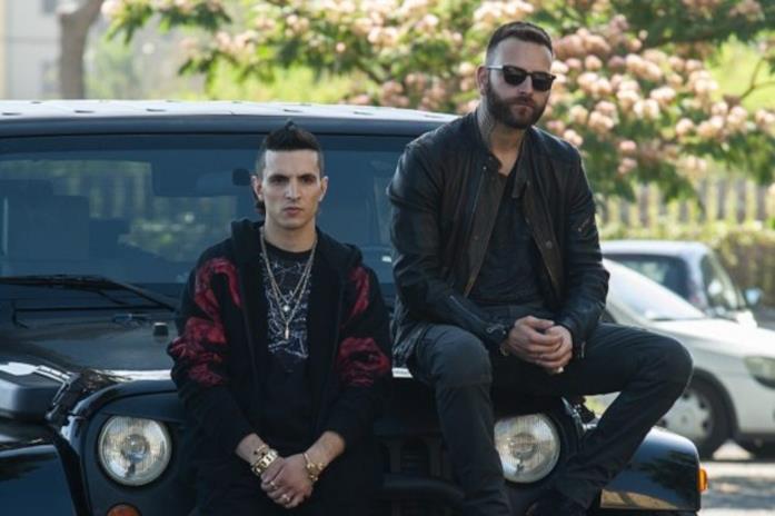 Spadino e Aureliano Una scena di Suburra 2