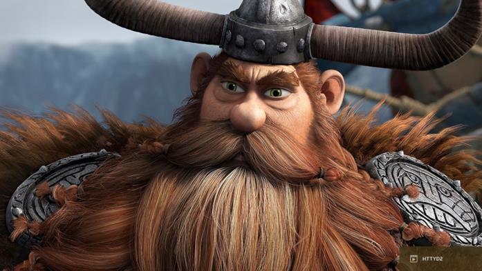Stoick in Dragon Trainer Il vichingo Stoick
