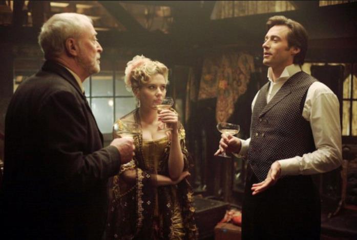 The Prestige Scarlett Johansson, Michael Caine e Hugh Jackman in The Prestige