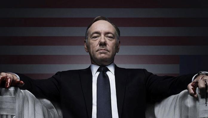 Frank Underwood Frank Underwood in una scena di House of Cards