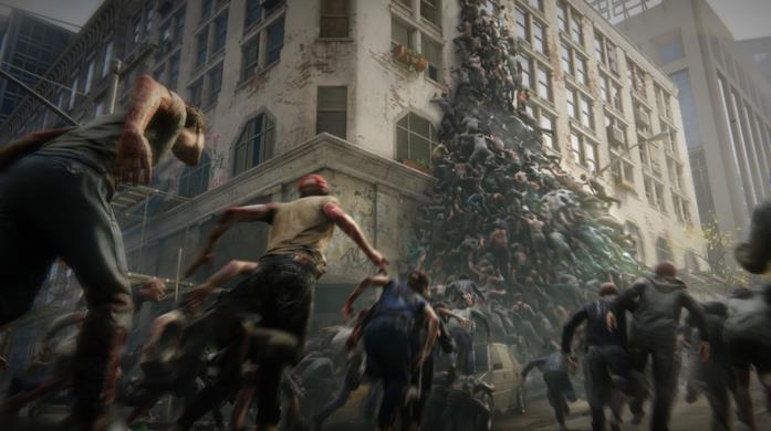 Una sequenza del trailer del videogame di World War Z