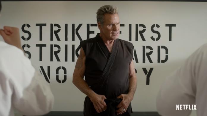 Cobra Kai 3, il trailer e la sinossi John Kreese