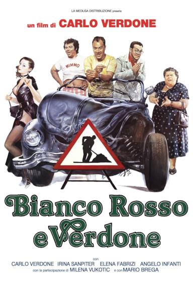 Poster Bianco, rosso e Verdone