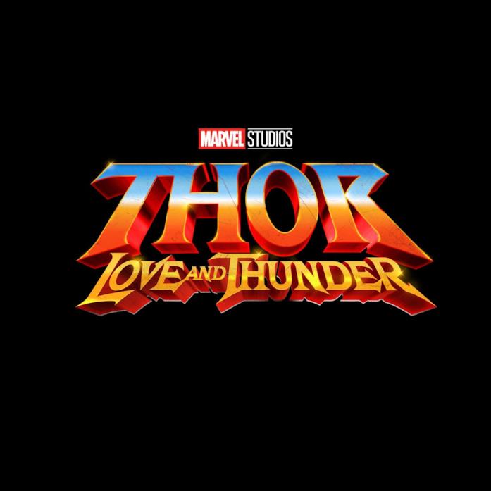 Thor: Love and Thunder, film della Fase 4 del Marvel Cinematic Universe Logo ufficiale di Thor: Love and Thunder