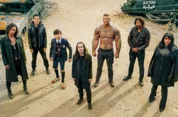 I protagonisti di The Umbrella Academy