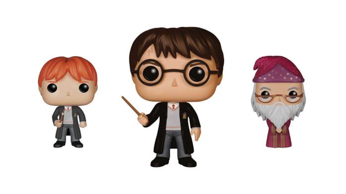 Ron, Harry Potter e Albus Silente Funko Pop