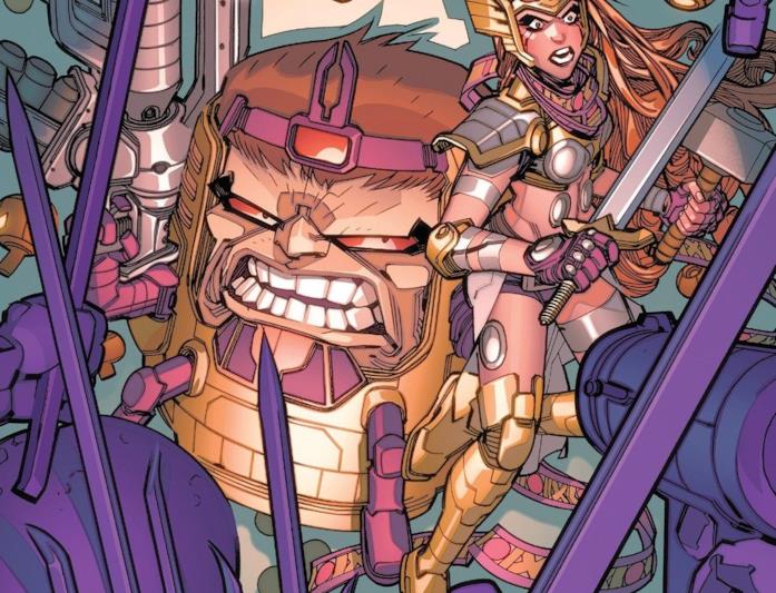 Marvel e Hulu annunciano serie dedicate a M.O.D.O.K., Tigra, Dazzler, Hit-Monkey e Howard il papero Dettaglio della cover di M.O.D.O.K. Assassin #3
