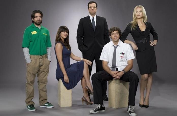 I protagonisti della serie TV Chuck