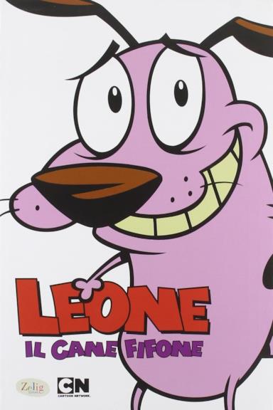 Poster Leone il cane fifone