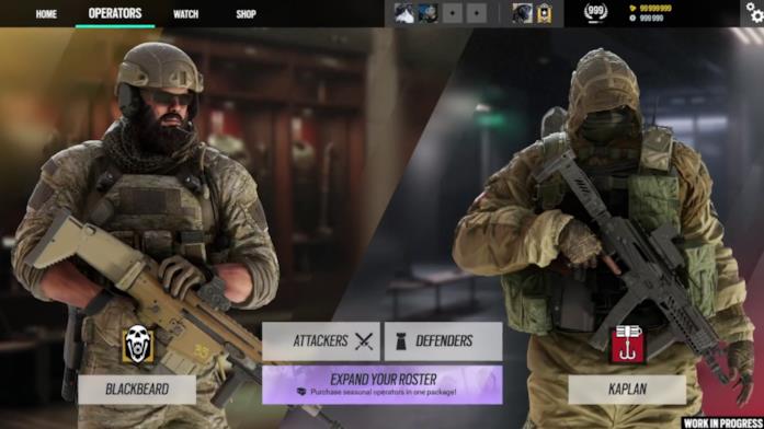 Nuovo look per l'interfaccia di Rainbow Six: Siege La sezione Operatori di Rainbow Six: Siege