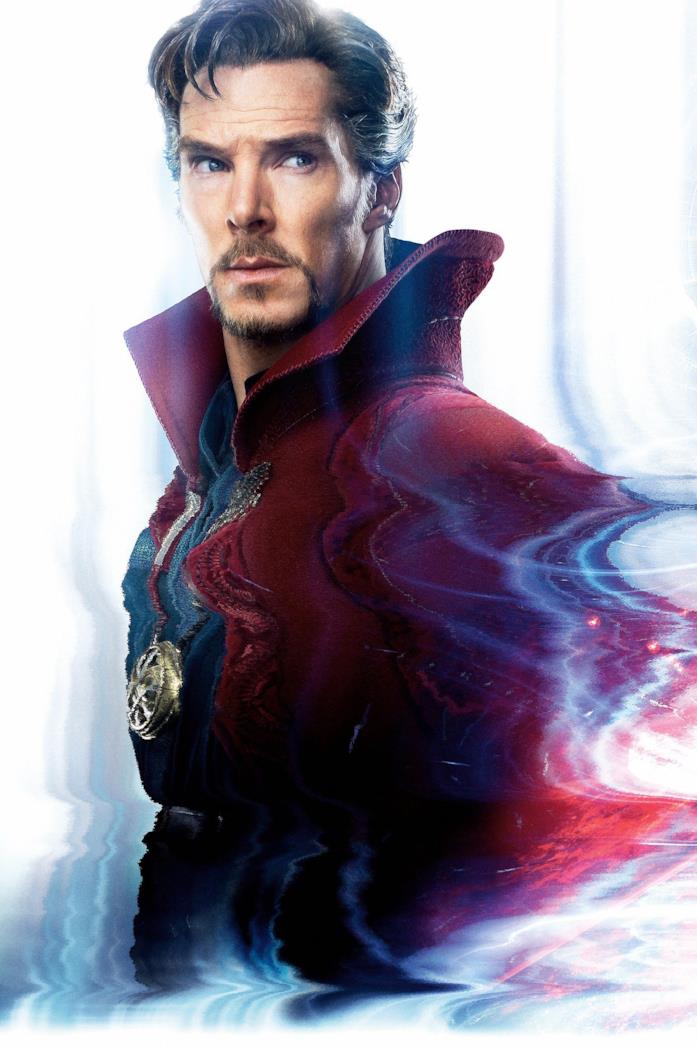 Il poster di Doctor Strange Primo piano di Benedict Cumberbatch