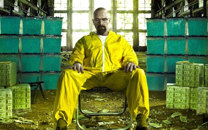 Un'immagine di Walter White in Breaking Bad