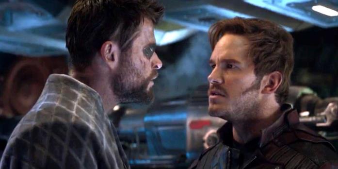 Thor e Star Lord faccia a faccia