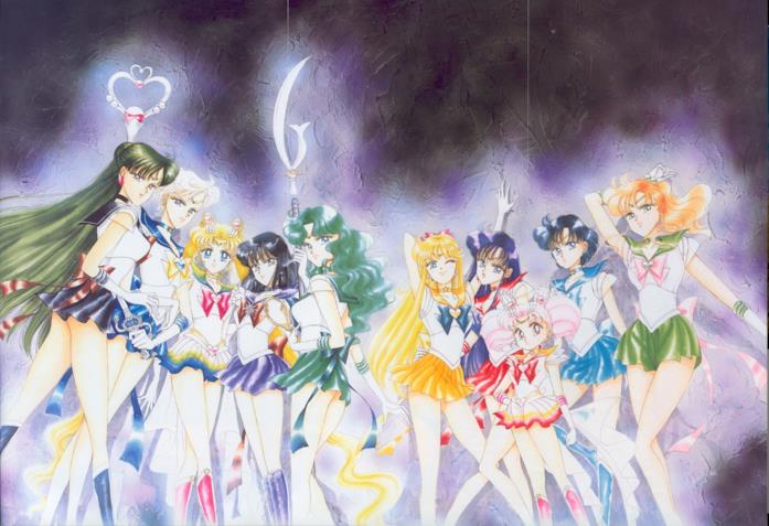 Bishojo Senshi Sailor Moon Un'immagine tratta dal manga di Sailor Moon