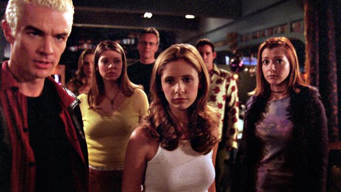 Buffy L'ammazzavampiri, alcuni dei personaggi della mitica serie TV anni '90 Buffy e la Scooby Gang, protagonisti del quasi omonimo show negli anni '90
