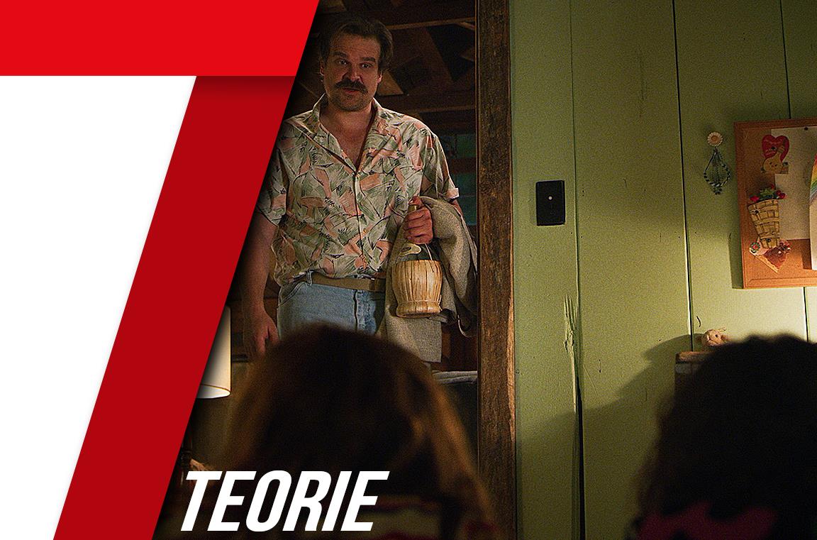 Jim Hopper con il menù tra le mani