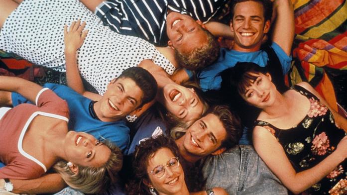 Beverly Hills 90210, le vacanze estive a Los Angeles Il cast di Beverly Hills 90210