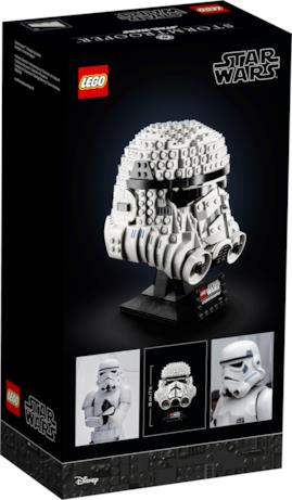 Il casco LEGO di Stormtrooper