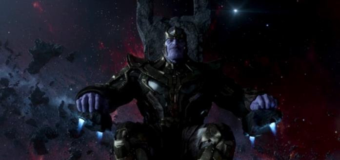 L'extra su Thanos in Avengers: Infinity War Thanos nel suo trono