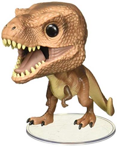 Funko- Pop Vinile Jurassic Park Tyrannosaurus Rex Personaggio, 9 cm, 26734